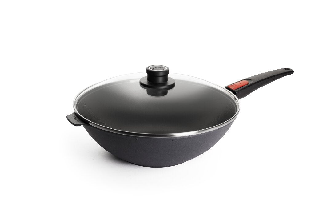 Woll Diamond Lite Wok with Lid, Detachable Handle