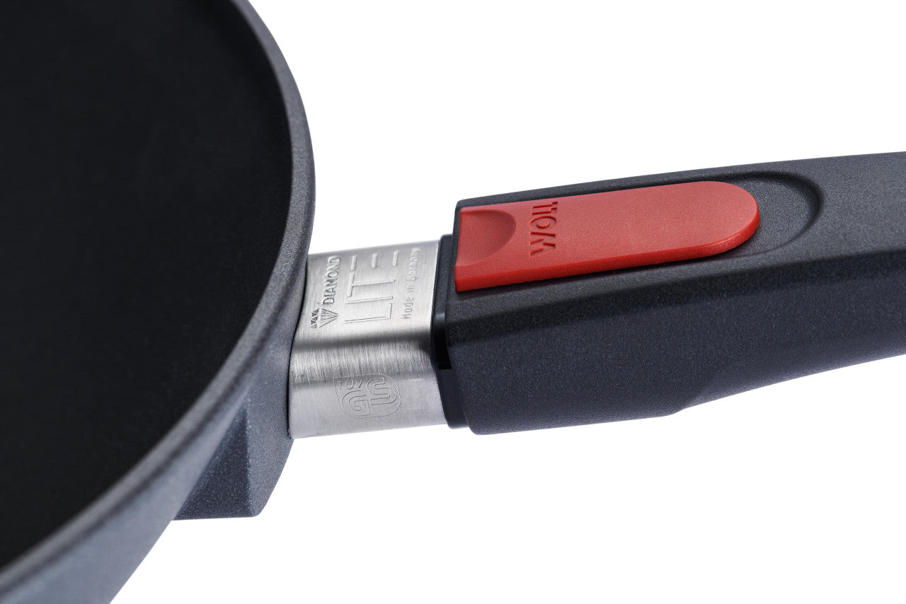 Woll Diamond Lite Wok with Lid, Detachable Handle