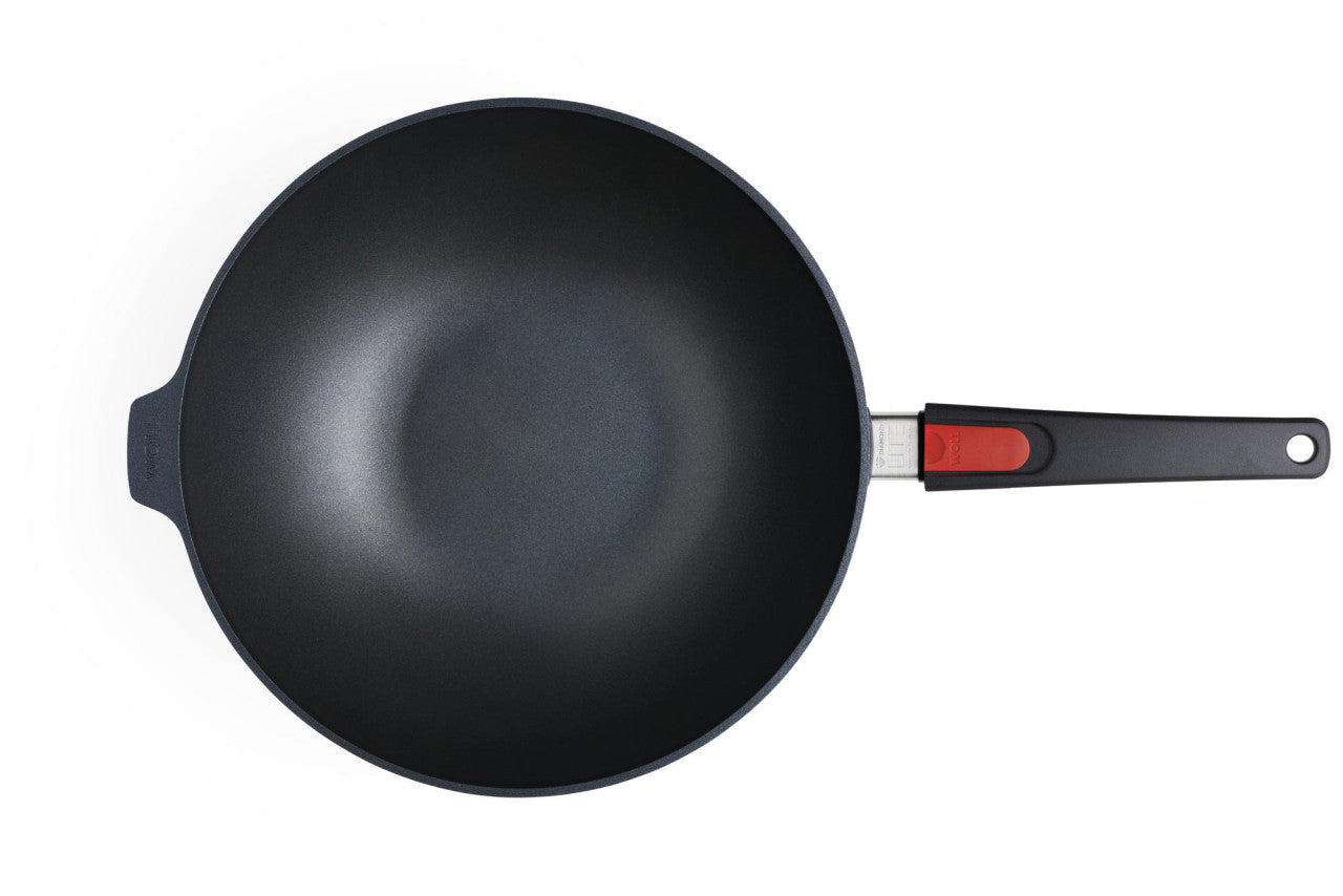 Woll Diamond Lite Wok with Lid, Detachable Handle