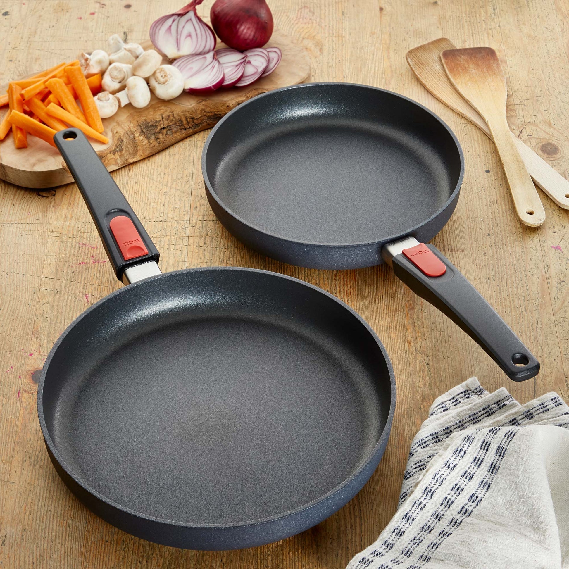 Woll Diamond Lite Fry Pan Set of 2 (24cm+28cm DH)