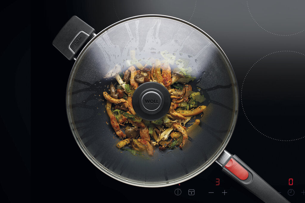 Woll Diamond Lite  Wok with Lid, Detachable Handle